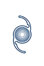 Extended Range-of-Vision intraocular lens (IOL) icon